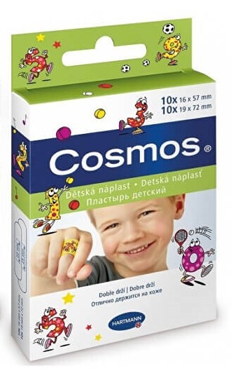 Cosmos Detská náplasť 2 veľkosti 20 kusov