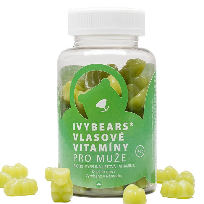 IVY Bears Vlasové vitamíny pre mužov 60 ks
