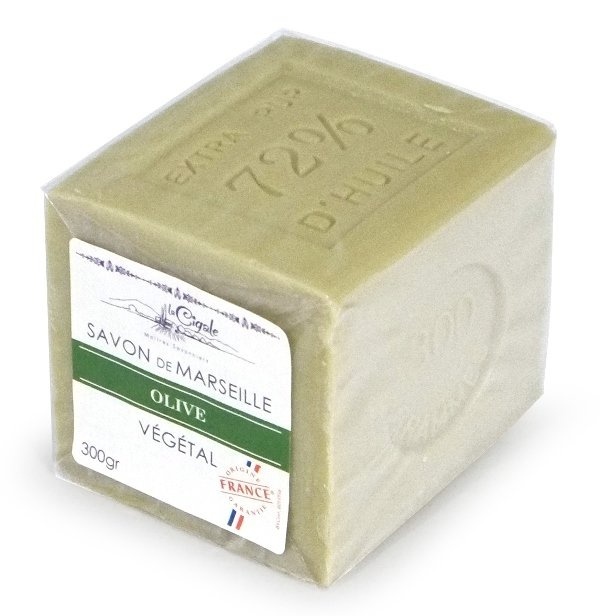 La Cigale Marseillské mydlo  Cube  - Oliva 300 g