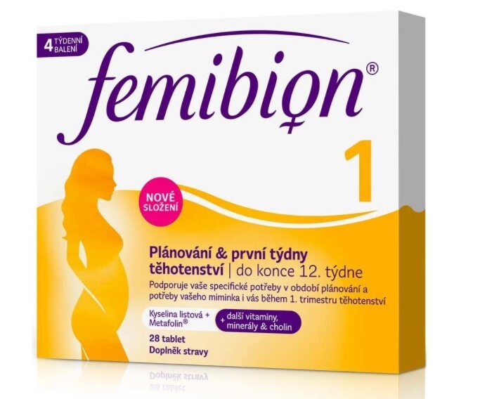 FEMIBION Plánovanie a prvé týždne tehotenstva 28 tabliet