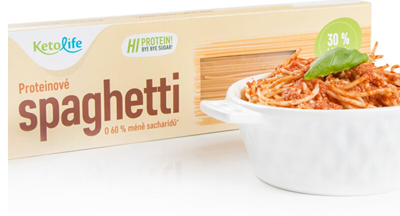 KetoLife Proteínové cestoviny - Spaghetti 500 g