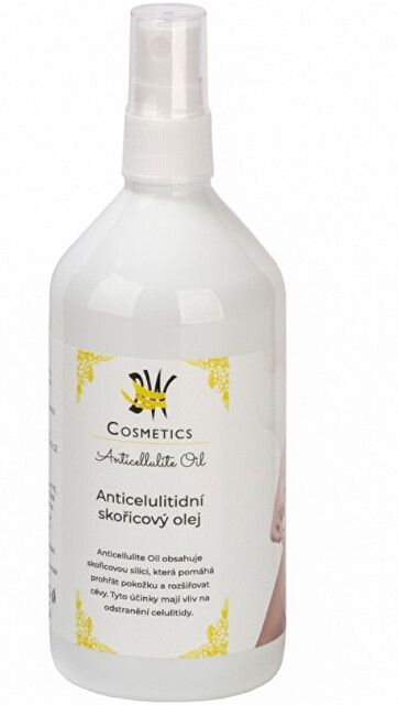 Body Wraps cosmetics BW Anticelulite oil - škoricový olej 200 ml