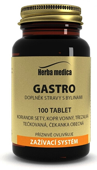 HerbaMedica Gastro 50g - na očistu čriev 100 tabliet
