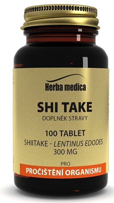 HerbaMedica Shi Take 50g - huba 100 tabliet