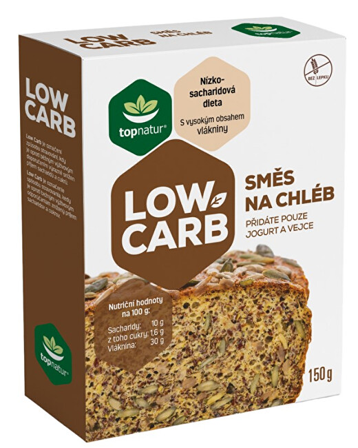 Topnatur Low Carb Zmes na chlieb 150 g