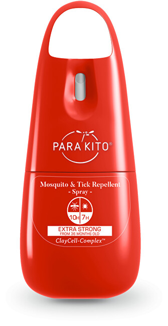PARA'KITO Sprej pre extra silnú ochranu proti komárom a kliešťom 75 ml