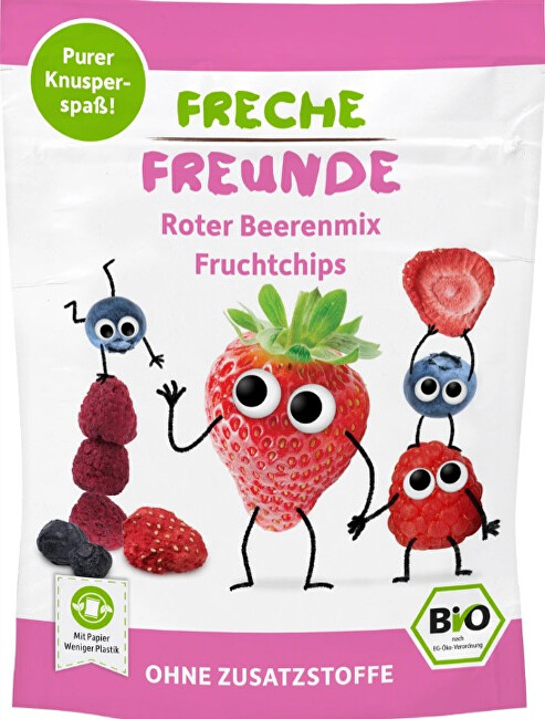 Freche Freunde BIO Ovocné chipsy - 100% Lesné plody 10 g