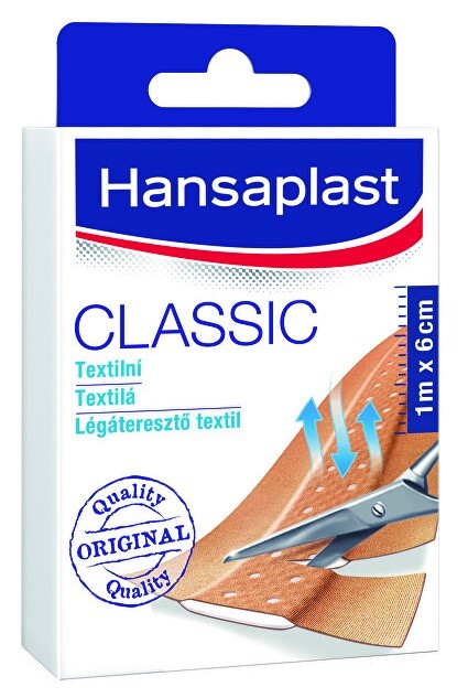 Hansaplast Textilná náplasť Classic 1 mx 6 cm