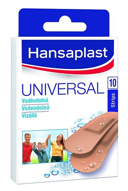 Hansaplast Universal Vodeodolná náplasť 10 ks
