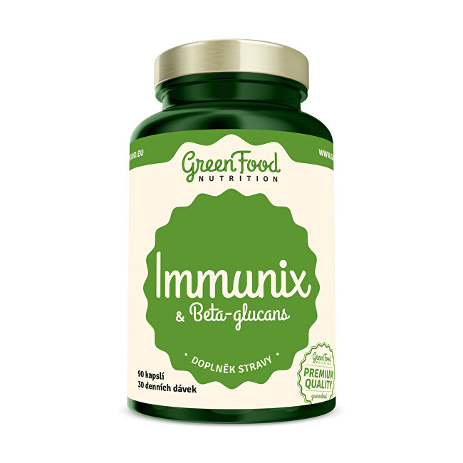 GreenFood Nutrition Immunix & Beta-glucans 90 kapsúl