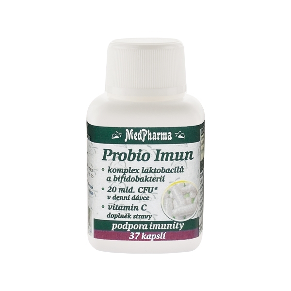 MedPharma Probio Imun - komplex laktobacilov a bifidobaktérií - 37 kapsúl