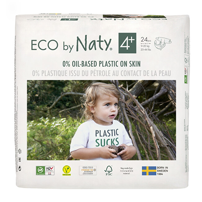 Eco by Naty Plenky Naty Maxi  9-20 kg (24 ks)