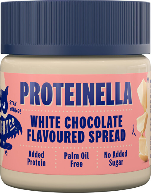 HealthyCo Proteinella - biela čokoláda 200 g