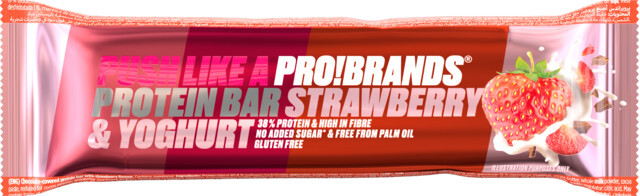 PRO!BRANDS Protein Bar 45 g - jahoda   jogurt