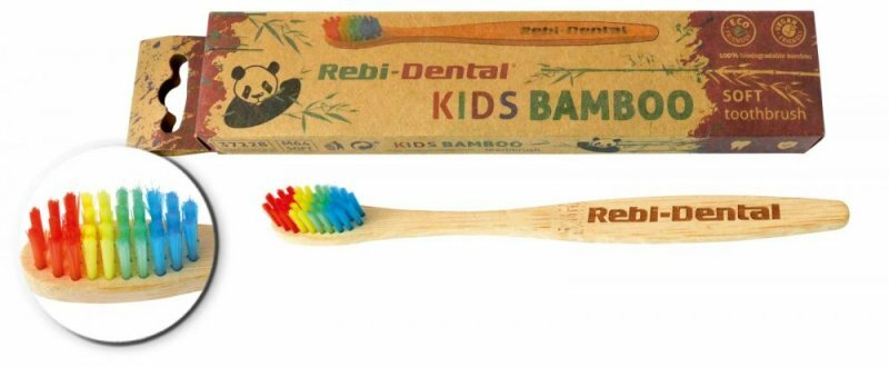Rebi-Dental Zubná kefka M64 kids bamboo mäkká 1 ks