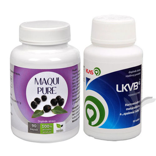 Odporúčaná kombinácia produktov Maqui Pure   LKVB6