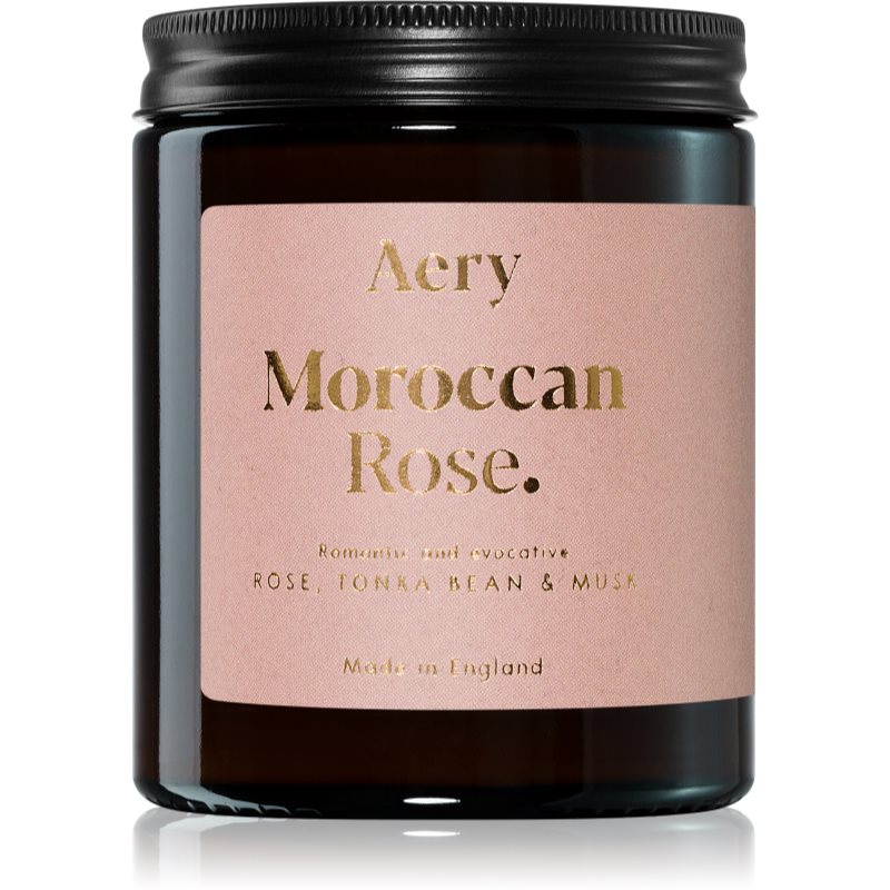 Aery Fernweh Moroccan Rose vonná sviečka 140 g