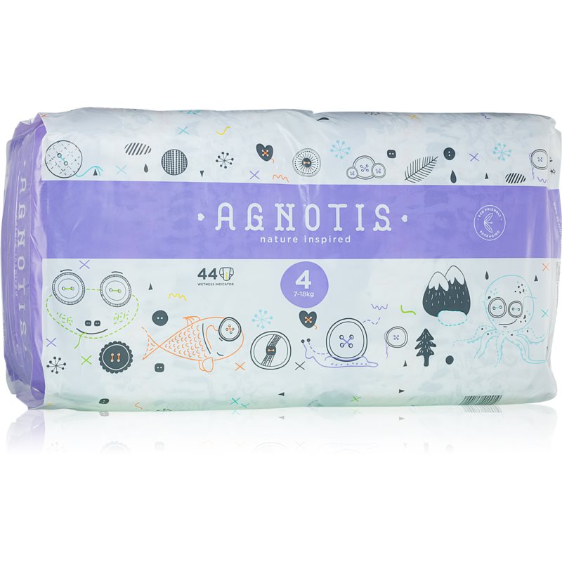 Agnotis Baby Diapers No 4 jednorazové plienky 7-18 kg 44 ks