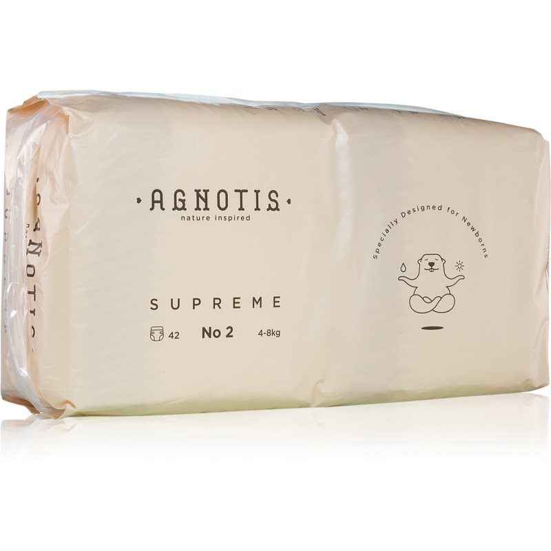 Agnotis Baby Diapers Supreme No 2 jednorazové plienky 4-8 kg 42 ks