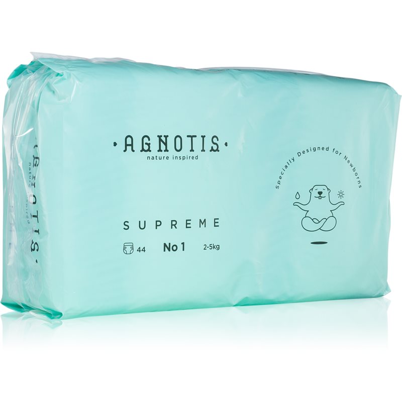 Agnotis Baby Diapers Supreme No 1 jednorazové plienky 2-5 kg 44 ks