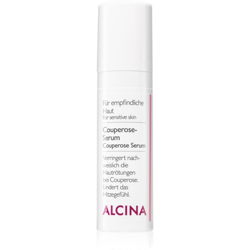 Alcina For Sensitive Skin sérum pre redukciu žiliek a začervenania pleti 30 ml