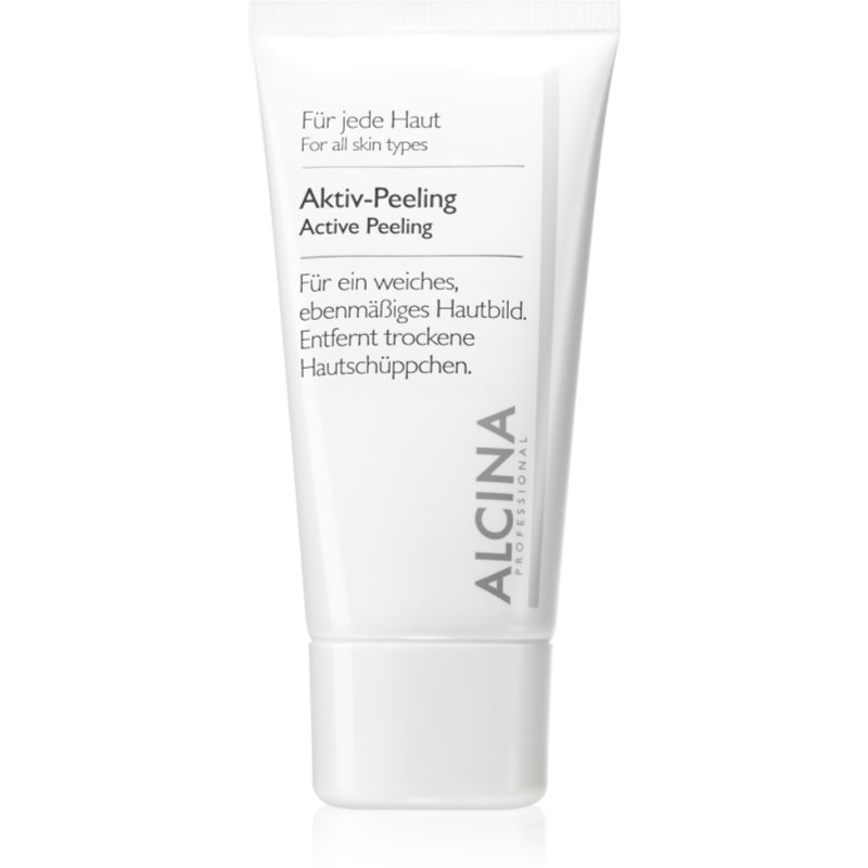 Alcina For All Skin Types aktívny peeling pre jemnú a vyhladenú pleť 50 ml