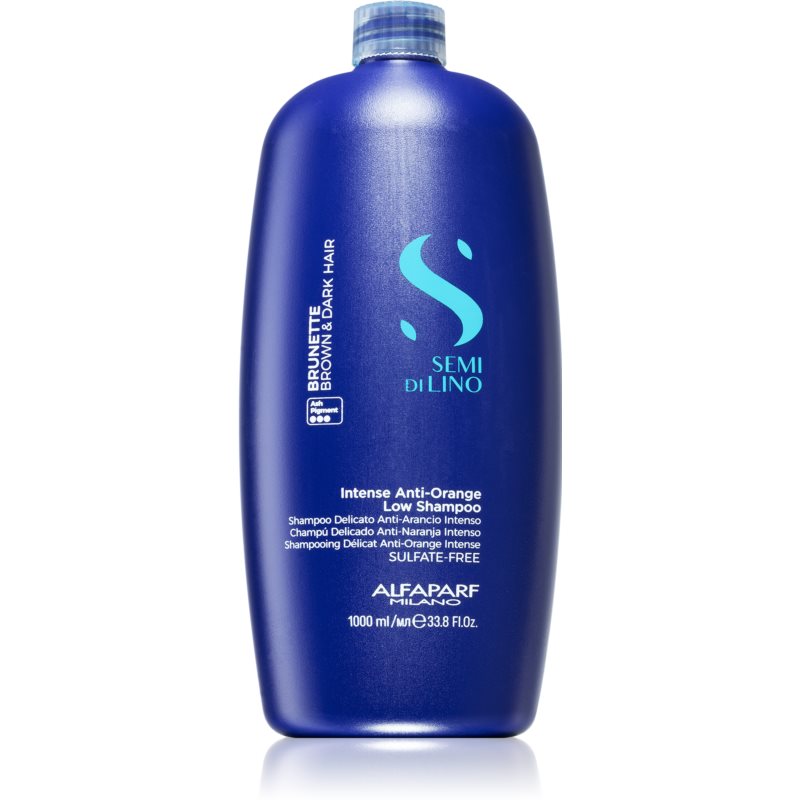 Alfaparf Milano Semi di Lino Brunette tónovací šampón neutralizujúci mosadzné podtóny 1000 ml