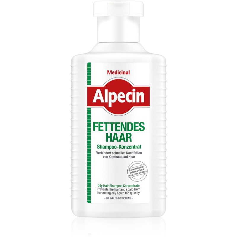 Alpecin Medicinal koncentrovaný šampón pre mastné vlasy a vlasovú pokožku 200 ml