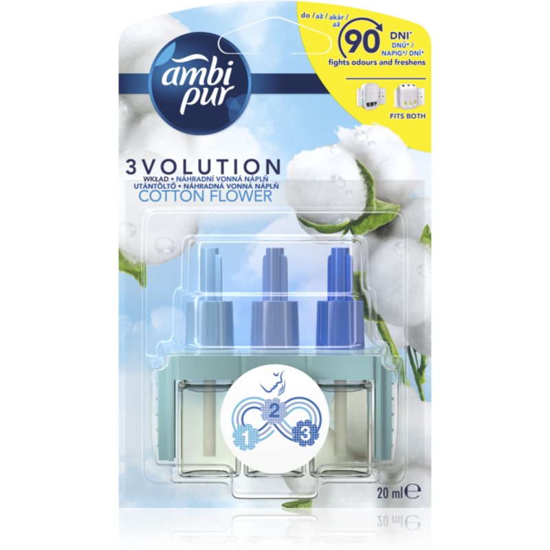 AmbiPur 3volution Cotton Fresh náhradná náplň 20 ml