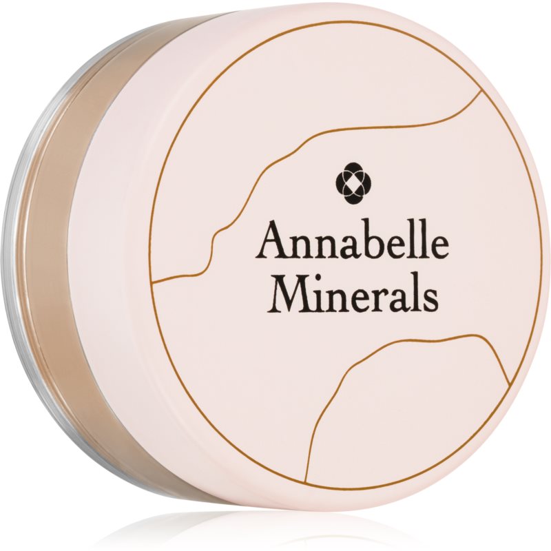Annabelle Minerals Coverage Mineral Foundation minerálny púdrový make-up pre dokonalý vzhľad odtieň Pure Light 4 g