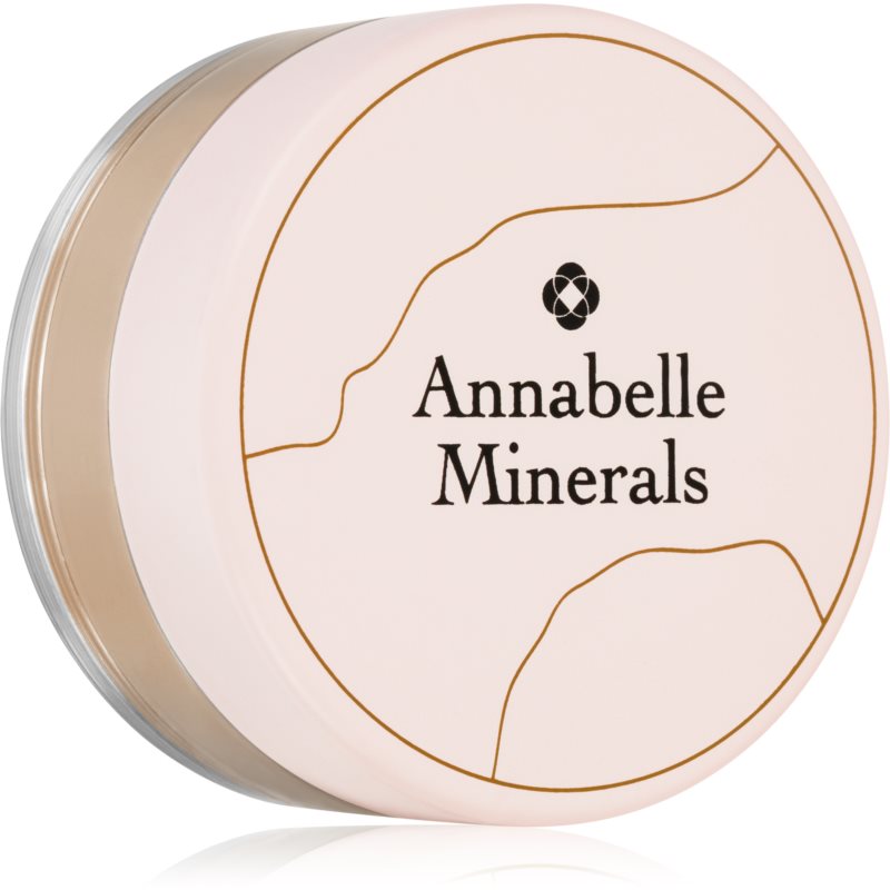 Annabelle Minerals Matte Mineral Foundation minerálny púdrový make-up pre matný vzhľad odtieň Golden Fair 4 g