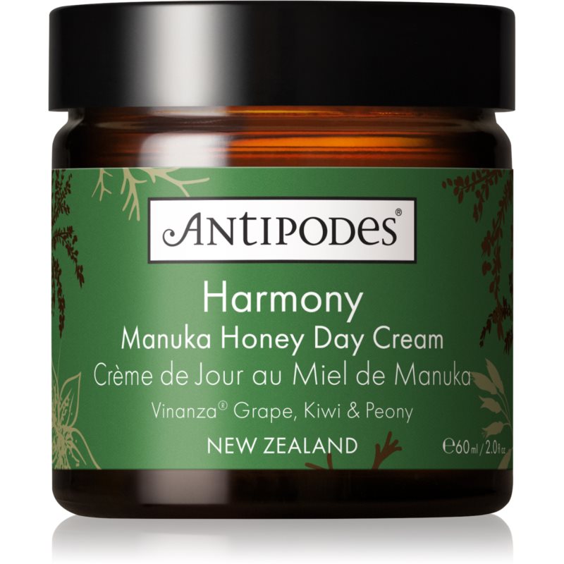 Antipodes Harmony Manuka Honey Day Cream ľahký denný krém pre rozjasnenie pleti 60 ml
