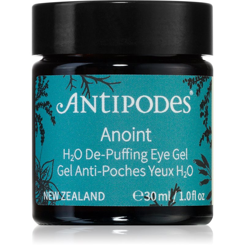 Antipodes Anoint H2O De-Puffing Eye Gel hydratačný očný gél proti opuchom 30 ml