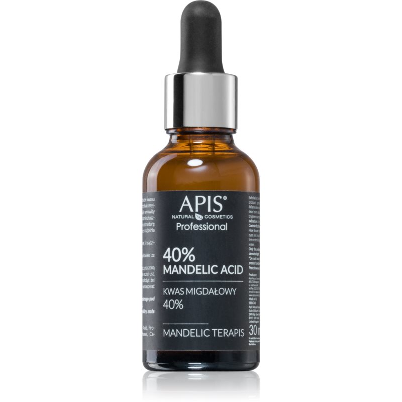 Apis Natural Cosmetics TerApis 40 percent Mandelic Acid vyhladzujúce exfoliačné sérum proti nedokonalostiam pleti 30 ml