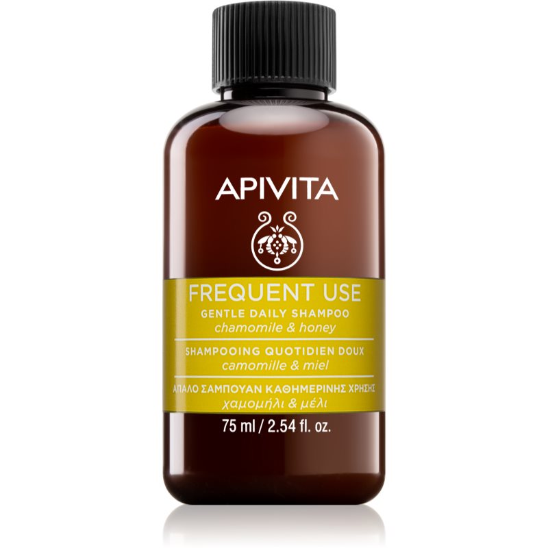 Apivita Frequent Use Chamomile  Honey šampón pre každodenné umývanie vlasov 75 ml