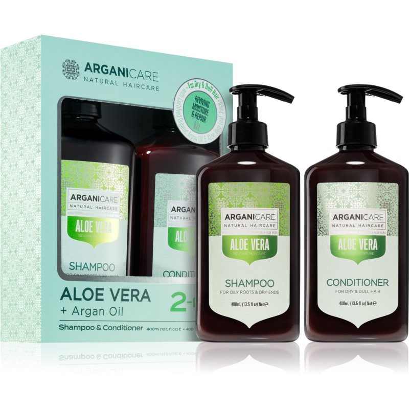 Arganicare Aloe vera Duo Box darčeková sada (s hydratačným účinkom)