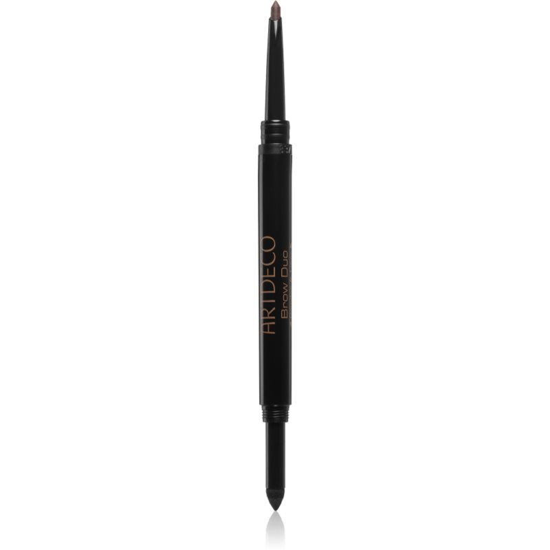 ARTDECO Eye Brow Duo Powder  Liner ceruzka a púder na obočie 2 v 1 odtieň 12 Ebony 0,8 g
