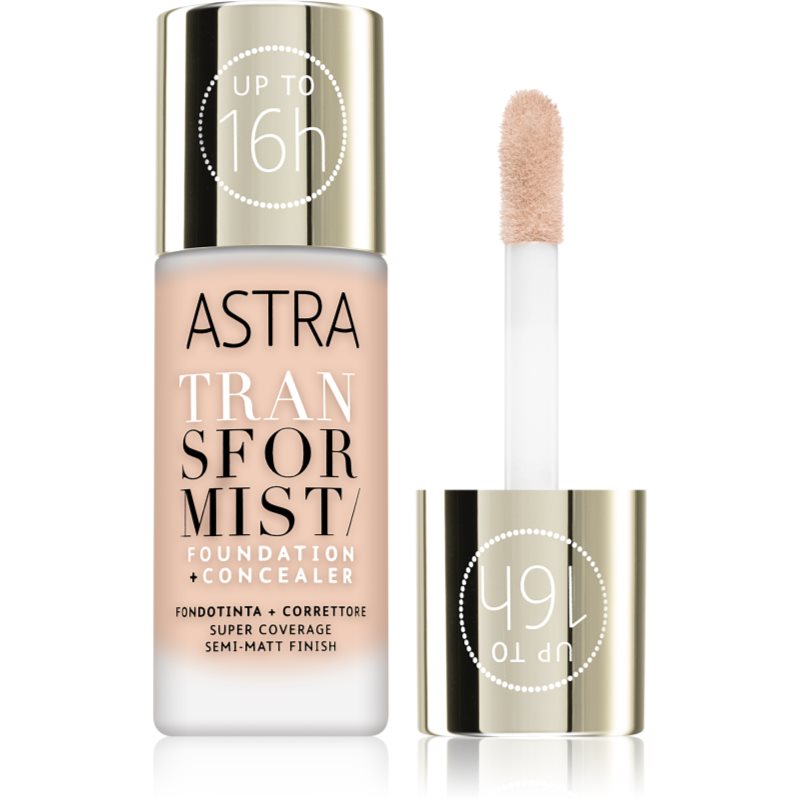 Astra Make-up Transformist dlhotrvajúci make-up odtieň 001N Alabaster 18 ml
