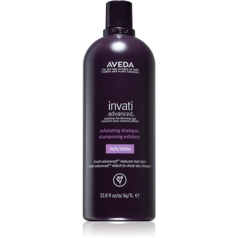 Aveda Invati Advanced™ Exfoliating Rich Shampoo hĺbkovo čistiaci šampón s peelingovým efektom 1000 ml