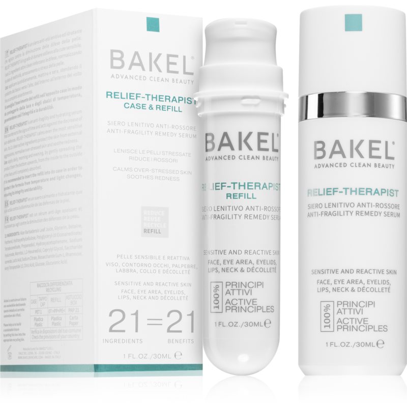 Bakel Relief-Therapist Case  Refill upokojujúce a hydratačné sérum  náhradná náplň 30 ml