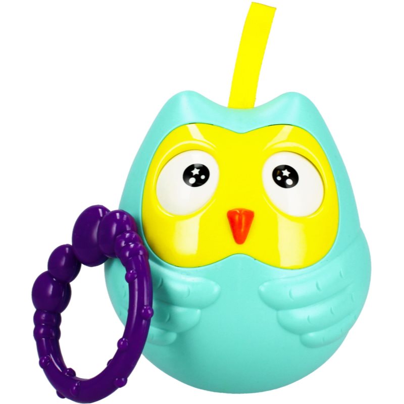 Bam-Bam Owl Roly-Poly aktivity hračka 3m 1 ks