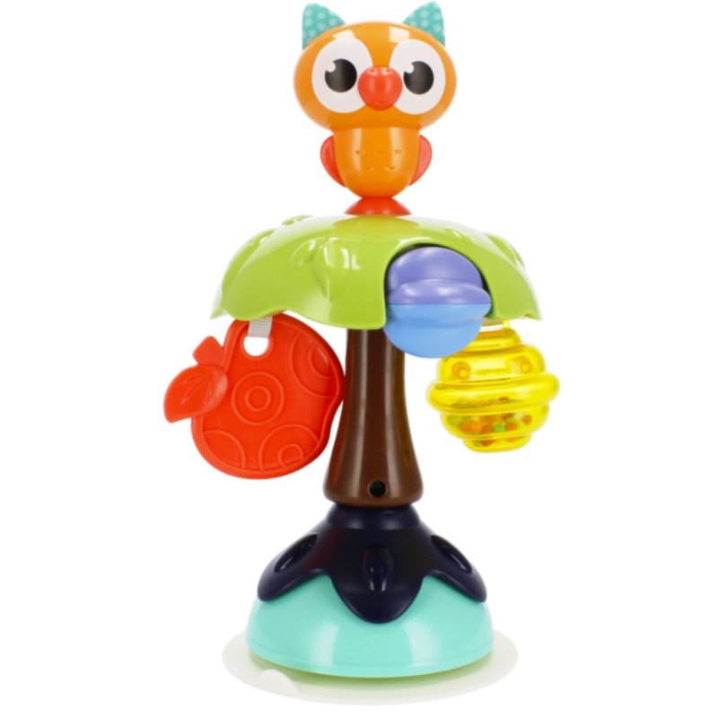 Bam-Bam Suction Cup Toy aktivity hračka s prísavkou 6m Owl 1 ks