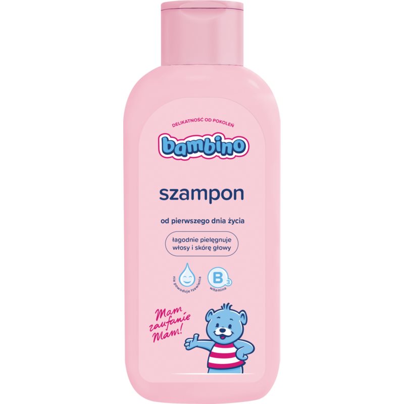 Bambino Baby Shampoo jemný šampón pre deti od narodenia 400 ml