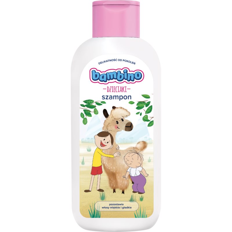 Bambino Kids Bolek and Lolek Shampoo detský šampón Alpaca 400 ml