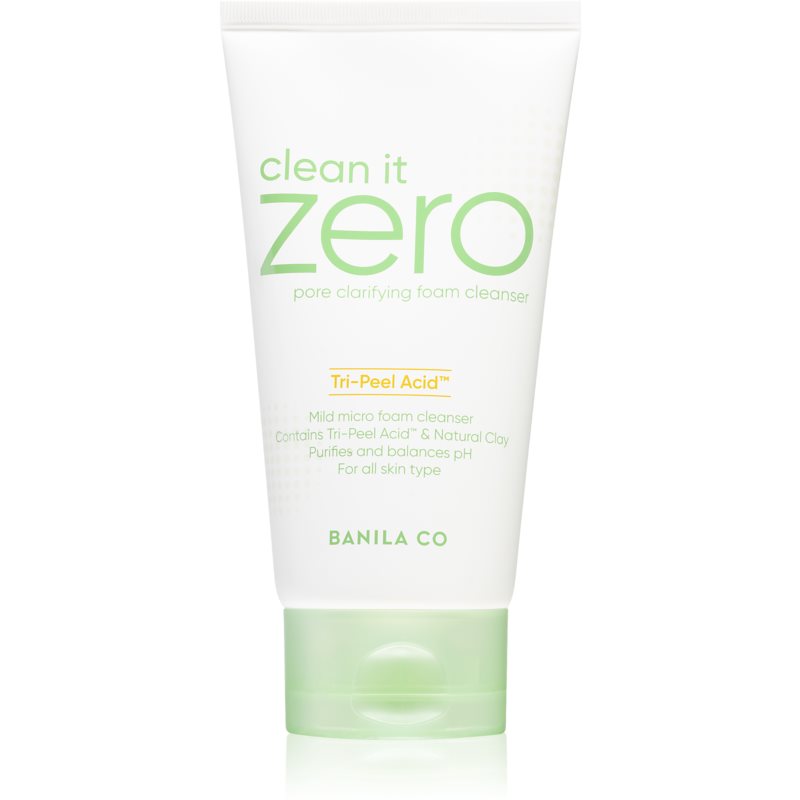 Banila Co. clean it zero pore clarifying krémová čistiaca pena pre hydratáciu pleti a minimalizáciu pórov 150 ml