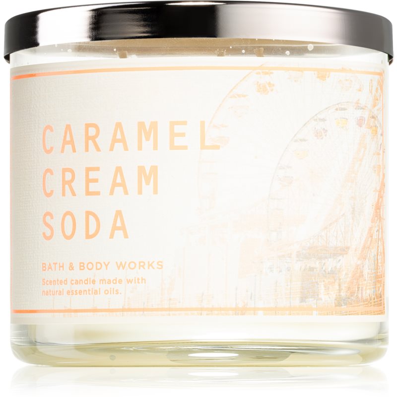 Bath  Body Works Caramel Cream Soda vonná sviečka 411 g