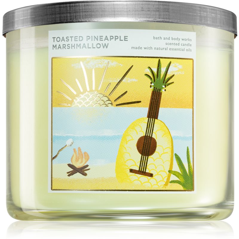 Bath  Body Works Toasted Pineapple Marshmallow vonná sviečka 411 g