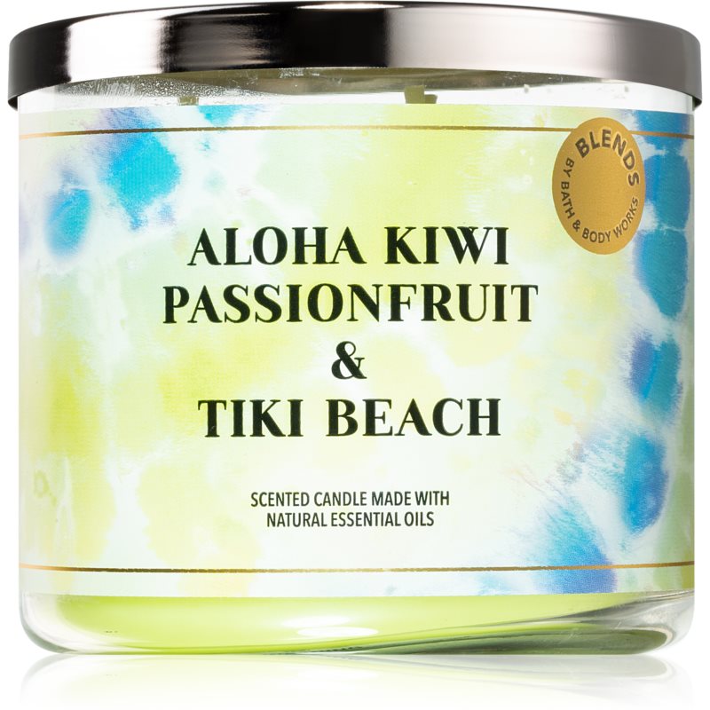 Bath  Body Works Aloha Kiwi Passionfruit  Tiki Beach vonná sviečka 411 g