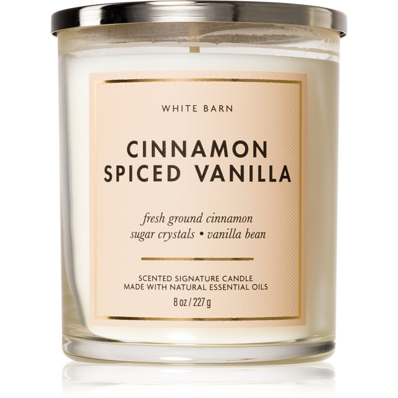 Bath  Body Works Cinnamon Spiced Vanilla vonná sviečka 227 g