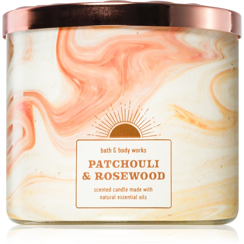 Bath  Body Works Patchouli  Rosewood vonná sviečka 411 g
